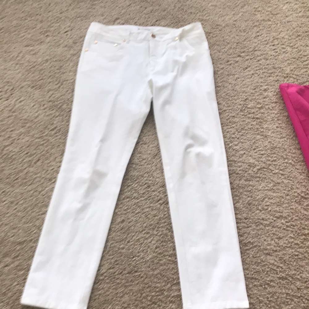 White jeans